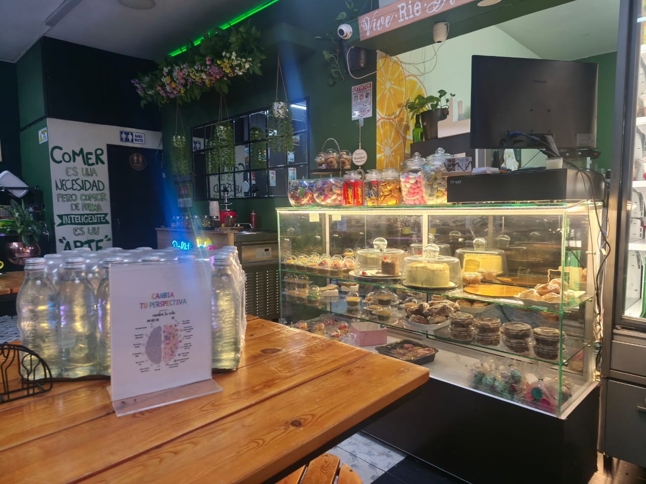 Vitrina de postres